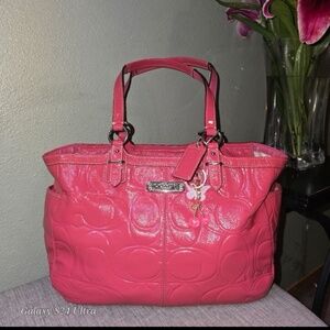 Pink Y2K coach bag